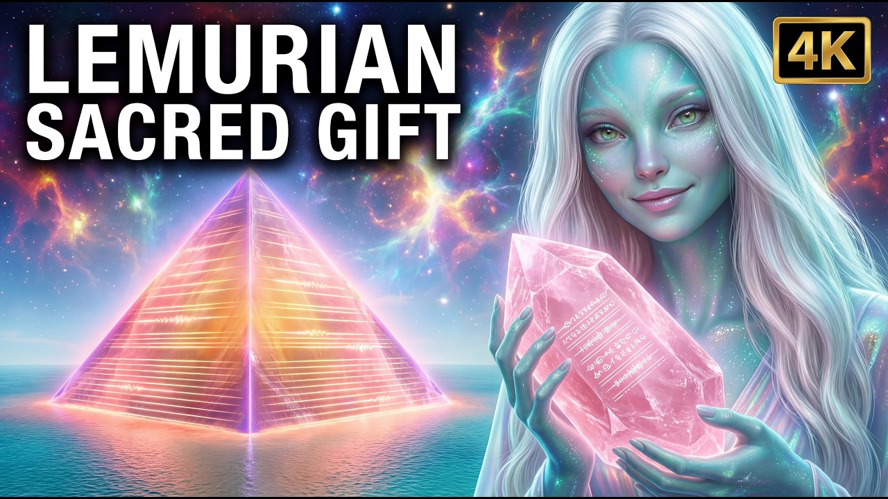LEMURIAN LIGHT CODES & SOUND HEALING | Gift to Pleiadians | 4K Starseed Soundscape | DNA Activation