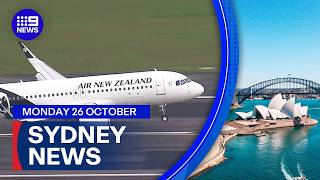 9News Sydney | Monday 26 October | Full Bulletin