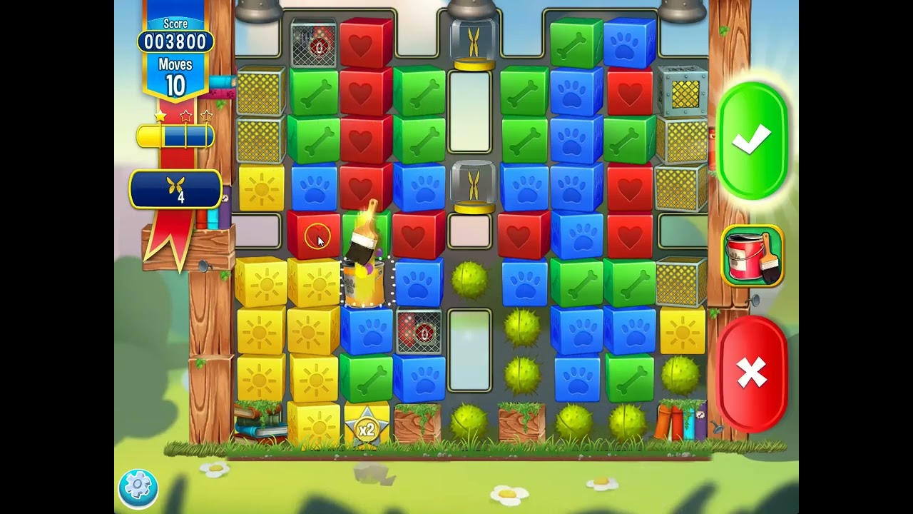 Pet Rescue Saga level 5208 no boosters | PuzzledCubes.site