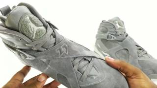Fineline 1721 Air Jordan 8 Cool Grey Retail Review