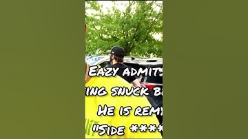 Eazy TBC Admits He Is Remy Ma Side Dude & Gettin Knocked Out By Papoose! #Shorts
