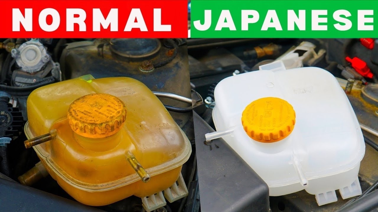 The Japanese Method To Clean And Restore Coolant Tank Without A Mechanic