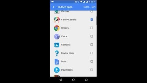 How to hide apps without root