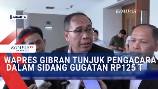 Wapres Gibran Tunjuk 3 Pengacara Dalam Sidang Gugatan Perdata Rp125 T
