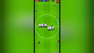 A less challenging soccer game, and fun to play [Retro soccer-Arcade football game] screenshot 1