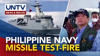 PH Navy, ipinakita ang kapabilidad ng bagong surface-to-air missile at iba pang equipment