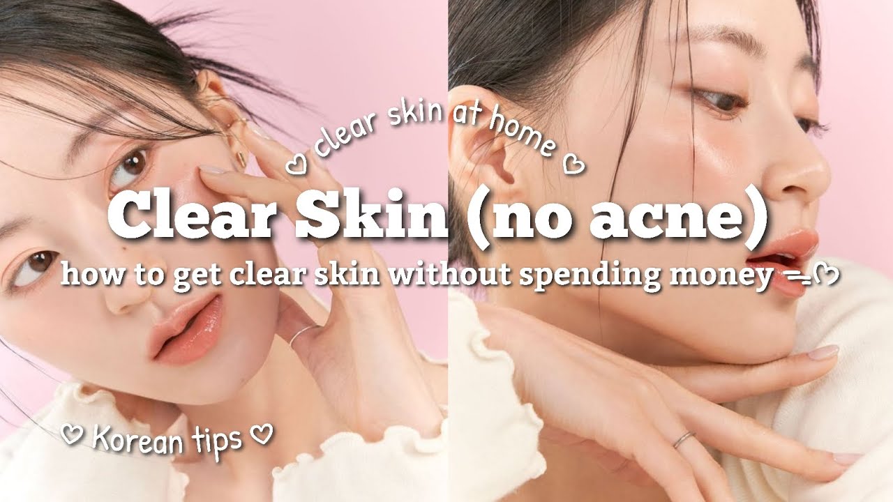 how to get clear skin without spending money ️💸 clear skin at home ...