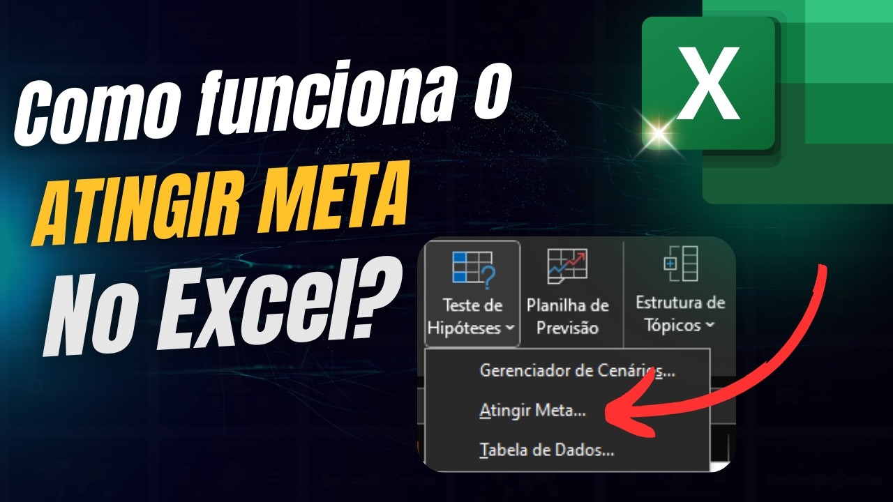 Meta File Excel Atingir Meta no Excel: Tutorial Completo PASSO A PASSO - YouTube