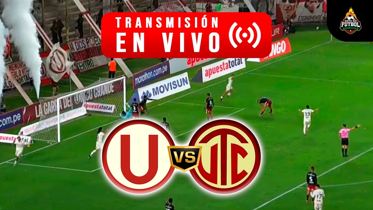 ¡CON GARRA! UNIVERSITARIO 2 VS 0 UTC EN VIVO 🔴 TORNEO APERTURA LIGA 1 ...