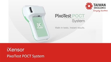 iXensor - PixoTest POCT System｜Taiwan Excellence 台灣精品