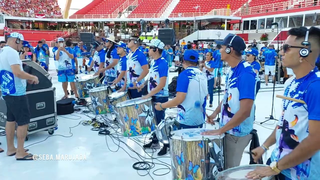 Passagem de Som Boi Caprichoso 2022 - Senhor das Águas | Base Marujada de Guerra no Bumbódromo.