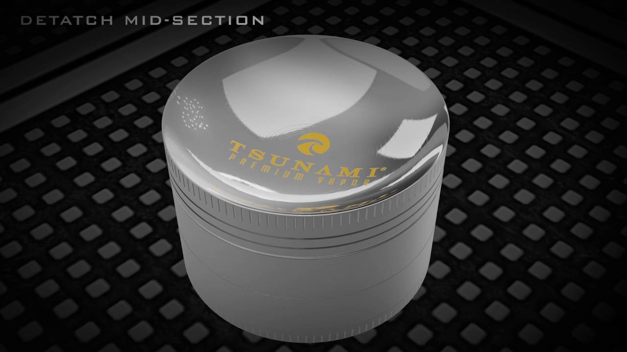 How to use Tsunami Dry Herb Grinder