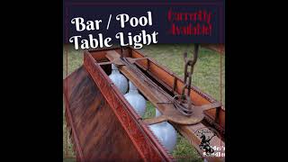 Bar / Pool Table Light