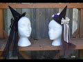 Mini Witch Hat Tutorial Lolita Inspired and Pattern