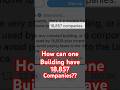 ⁉️Are there actually 18,857 businesses in one building? #reddit #trending #shorts