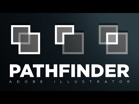 Video: Pathfinder-panel I Adobe Illustrator