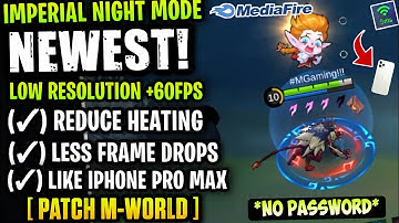 New! Imperial Sanctuary Night MD Smooth Map - Fix Lag & Fps Drop Stable 60FPS [ Patch M-World ]