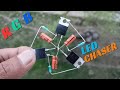 DIY RED, GREEN & BLUE LED CHASER WITH IRF Z44N MOSFET