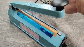 Seladora termica de 8 polegadas analise da maquina de selagem de sacos por impul