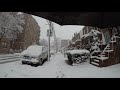 ⁴ᴷ April 2, 2018 Snow storm walk from Astoria to Long Island City