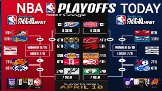 NBA Playoffs standings today ; NBA Standings Today ; western conference standings today ; NBA games 