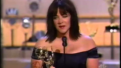 Stockard Channing wins 2002 Emmy Award for Support...