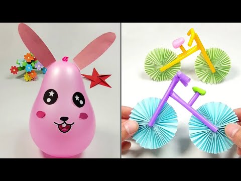 DIY Cute and Fun Easter Crafts for Kids | Easy Decoration Paper Craft Ideas for Beginners