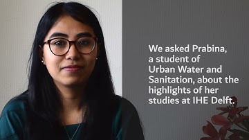 IHE Delft 💧 Interview with MSc student Prabina Shrestha