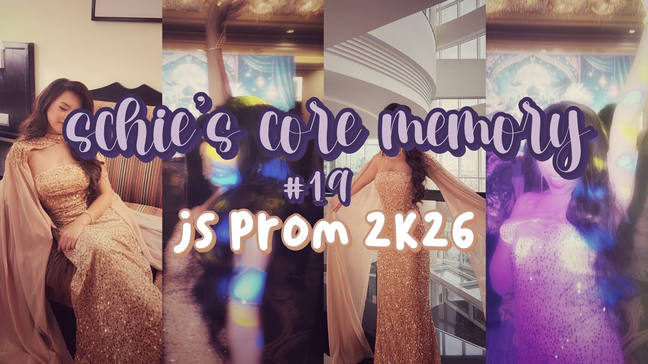 {vlog}🪩💃 senior prom 2026 | schie's core memory