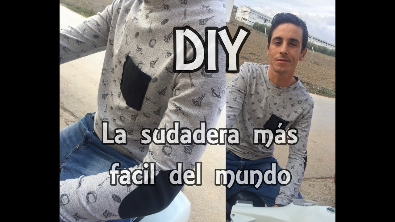DIY Como una sudadera sin patrones YouTube