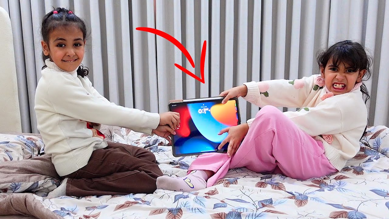 مشاكل البنات مع الايباد ! شفا و ميمي