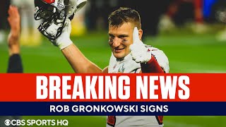NFL Free Agency: Rob Gronkowski re-signs with Tampa Bay, stays alongside Tom Brady | CBS Sports HQ screenshot 2