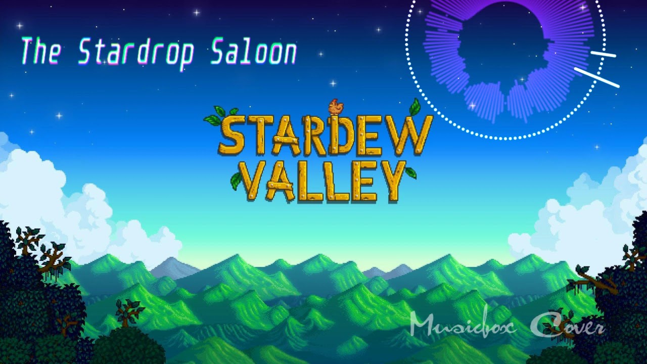 Music Box Cover Stardew Valley The Stardrop Saloon Youtube
