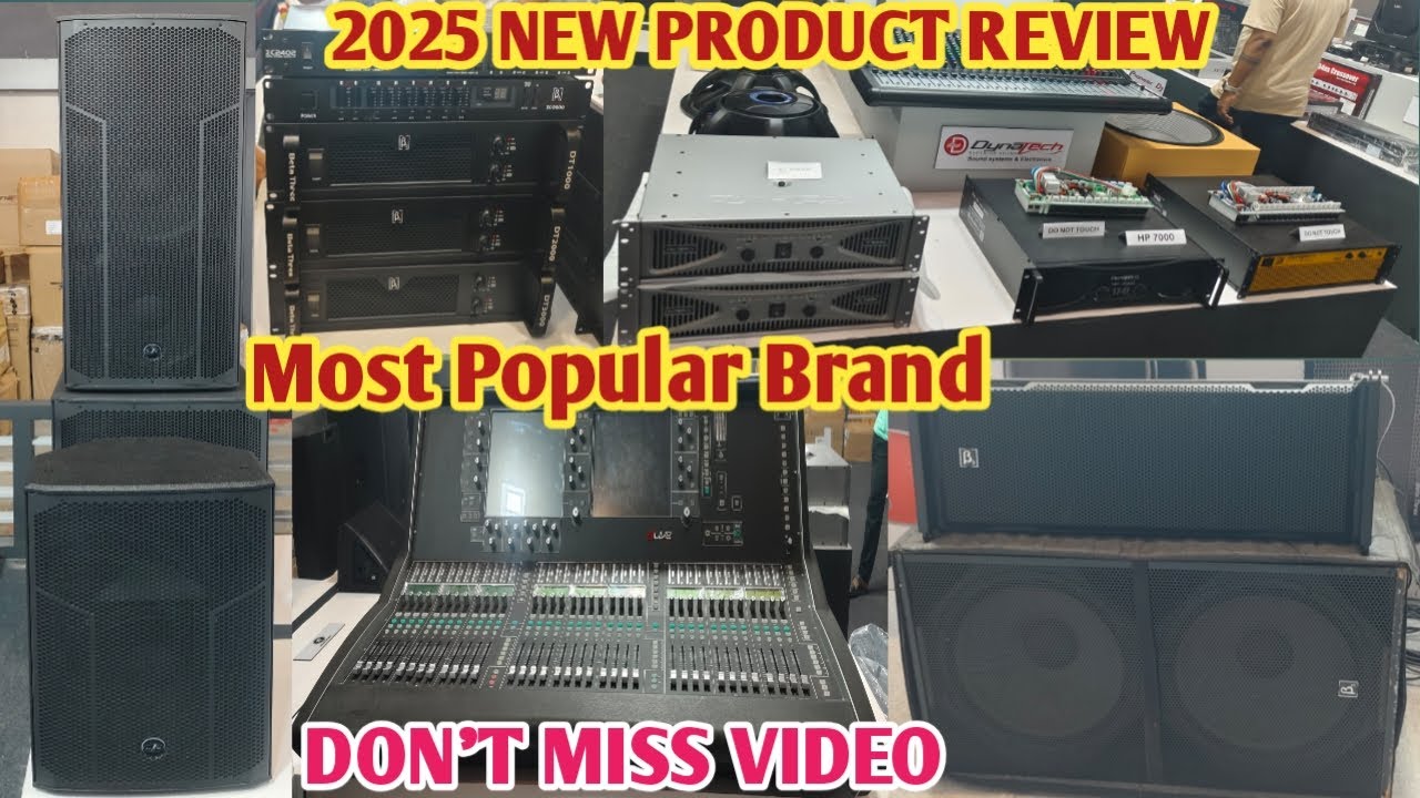 KOLKATA DJ MARKET || Dynatech, P audio,DVX, SENNHEISER all sound system Review||Dj market in Kolkata