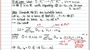 08.05 Grassmannians as projective varieties