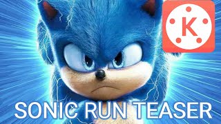 SONIC RUN KINEMASTER TEASER|FRED VFX
