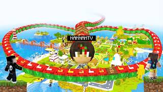 NAMNAM Turned Into LONGEST SNAKE in Minecraft!
