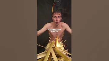 БАМБУКОВЫЕ ФАКТЫ - Первый фейерверк из бамбука? Чо? #крастер