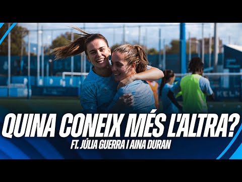 🤔 Quina coneix més l'altra? Amb Júlia Guerra i Aina Duran.