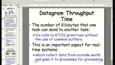 Mod-01 Lec-29 Benchmarking Real-Time Computer & Operating Systems