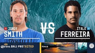 Jordy Smith vs. Italo Ferreira - Semifinals, Heat 2 - Corona Bali Protected 2018