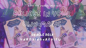 Believe in Your Own Magic Oracle Unboxing