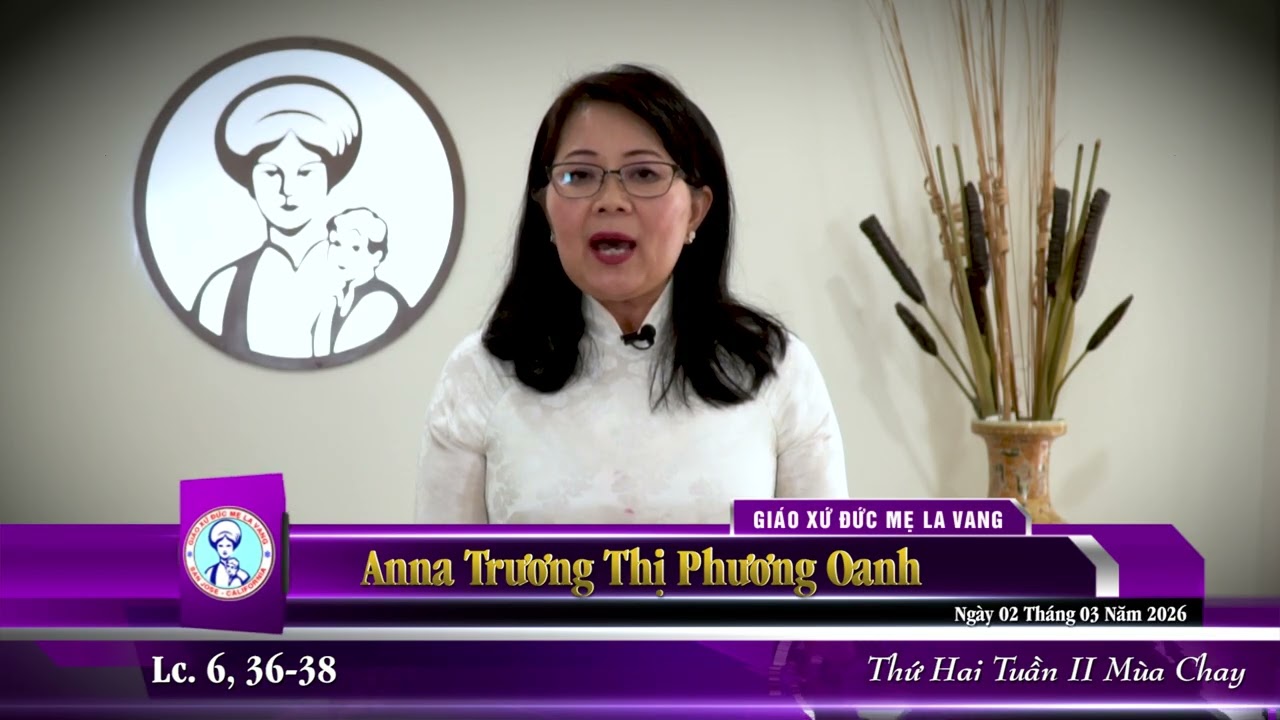 🔴 3 phút Lời Chúa - Thứ Hai 02/03/2026 - Tuần Thứ II - Mùa Chay - Năm A