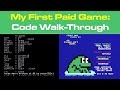 My First Paid Game Dev: Code Walkthrough of Frogs And Flies on the Commodore 64