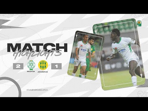 HIGHLIGHTS | Raja CA 2 - 1  JS Kabylie | #TotalEnergiesCAFCC