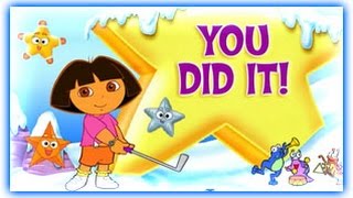 Dora The Explorer - Doras Star Mountain Mini Golf - Dora Games