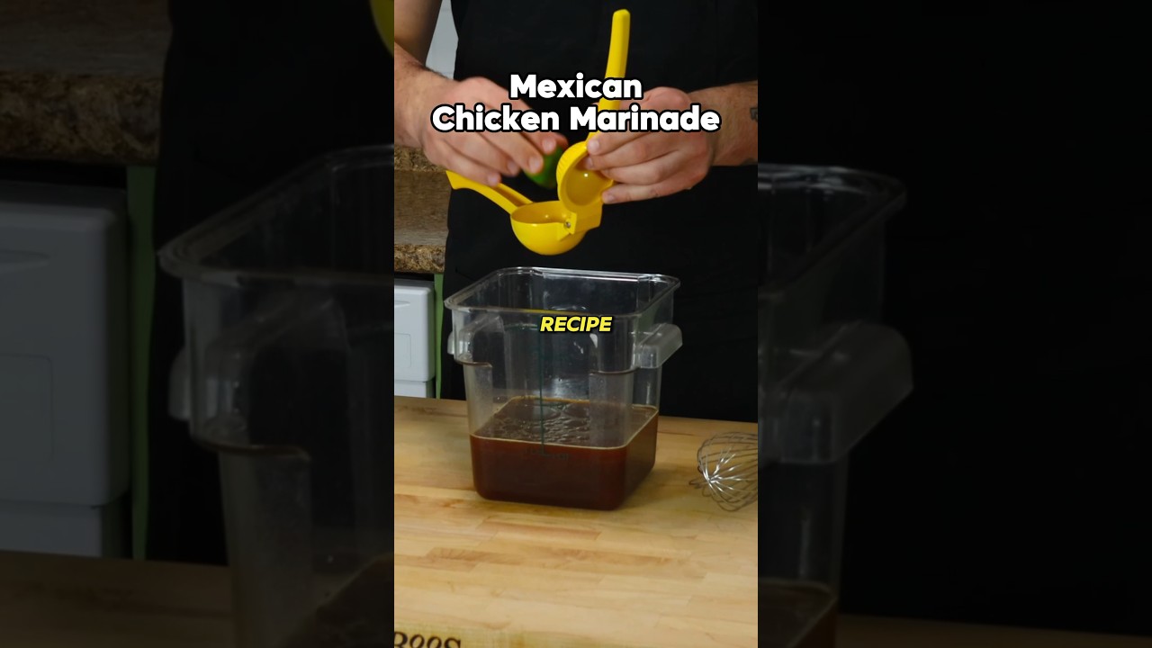 🍗 Mexican Chicken Marinade