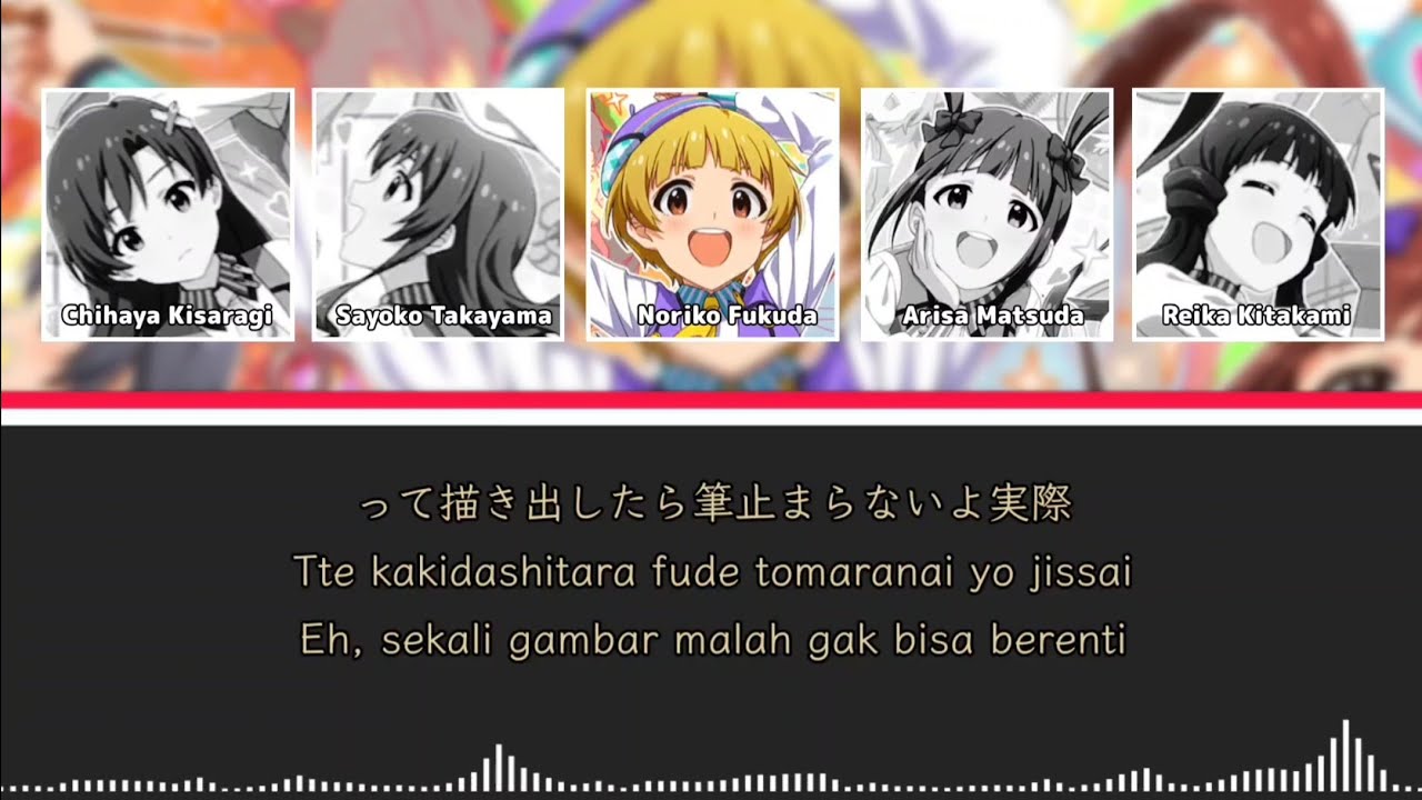 SHISHINPENSHIN - THE iDOLM@STER Million Live! | Color Coded & Terjemahan Indonesia