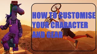 How To Customise Your Character And Gear On Riders Republic