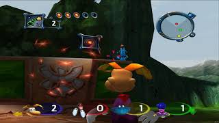 Rayman Marena Ps2 - Nightmare Difficulty Gameplay Rise N Shrine